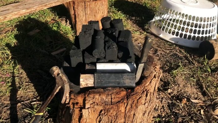 Нехитрый способ изготовления угольных брикетов