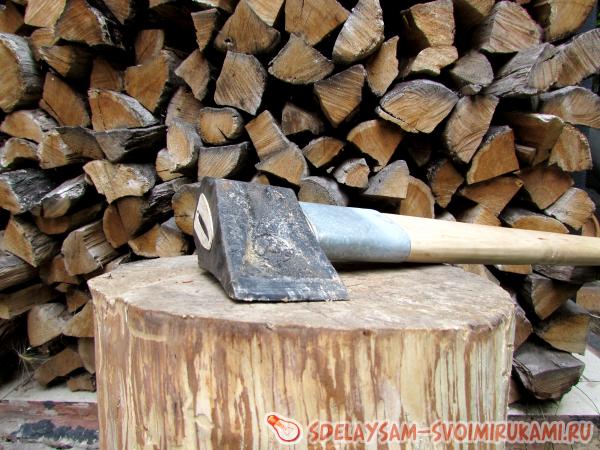 Как правильно колоть дрова – советы профессионалов | Мастер-класс .