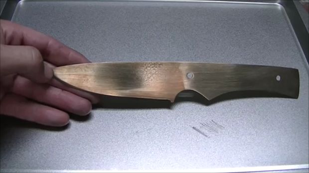 Нож из дисковой пилы