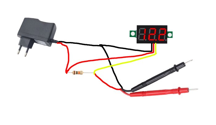 Полезное измерительное устройство из старой зарядки