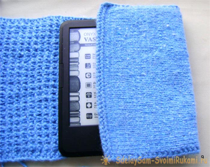 Как связать чехол для электронной книги