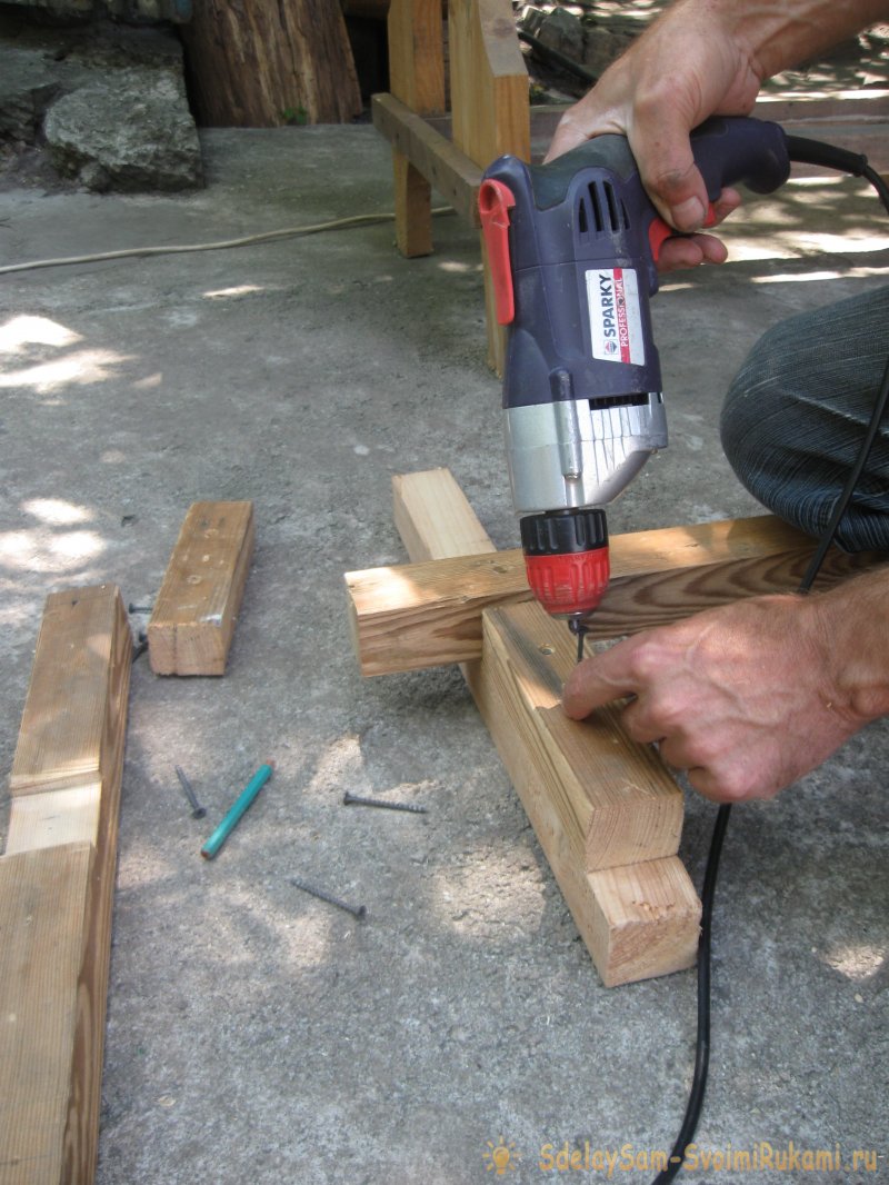 Изготовление деревянной брички