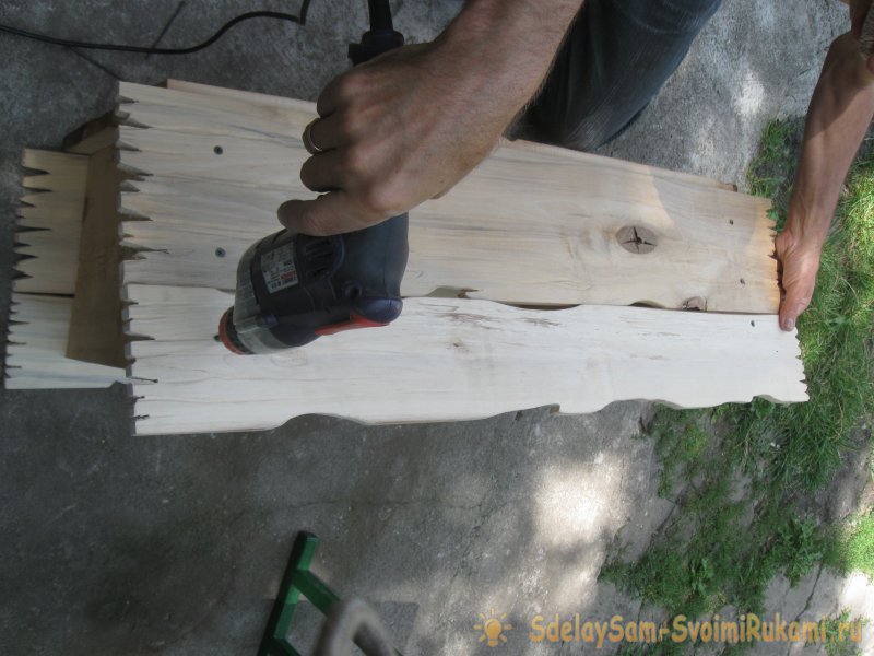 Изготовление деревянной брички