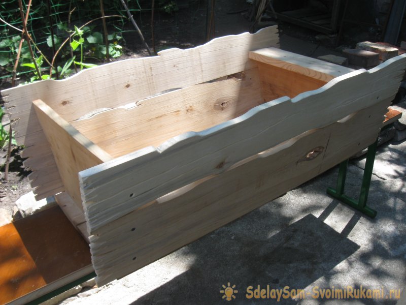 Изготовление деревянной брички