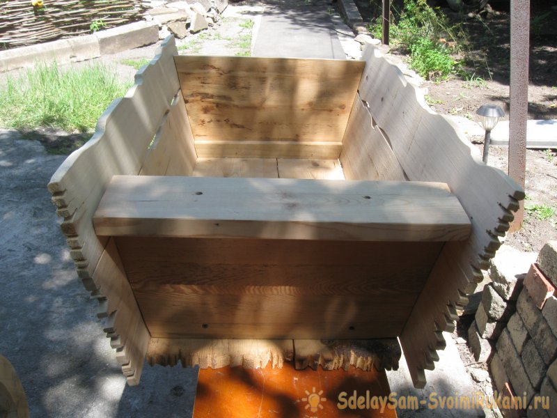 Изготовление деревянной брички