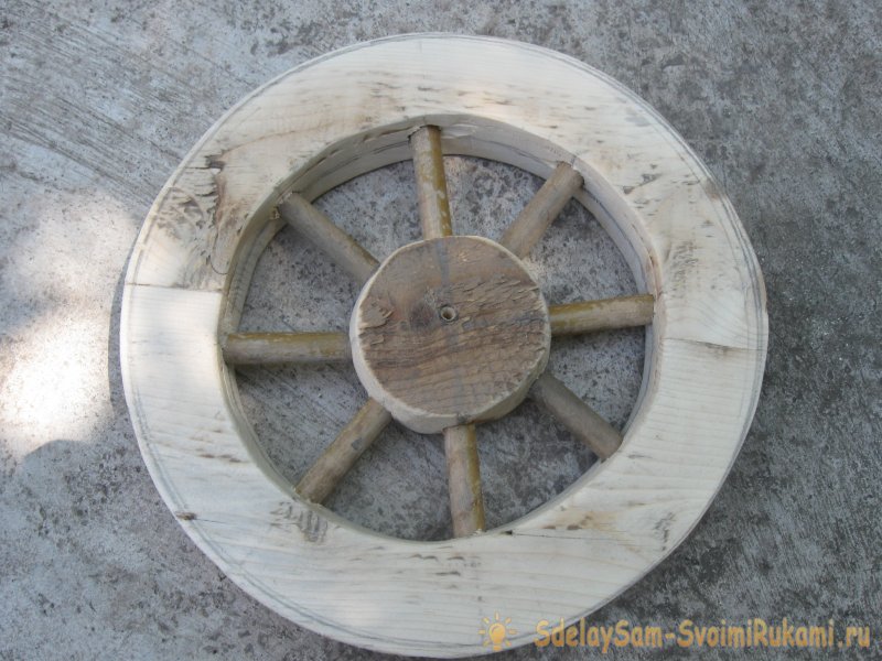 Изготовление деревянной брички