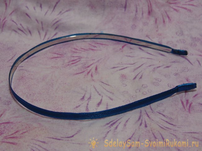 Ободка с полевыми цветами