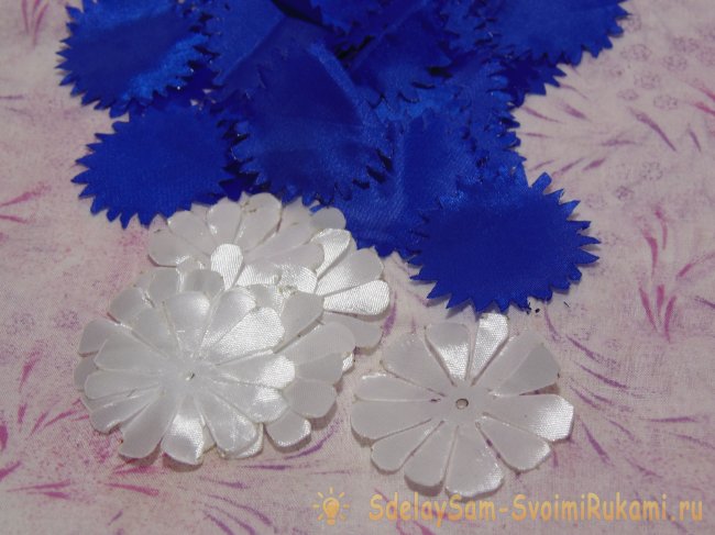 Ободка с полевыми цветами