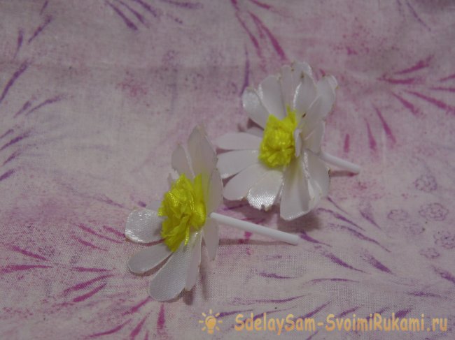 Ободка с полевыми цветами