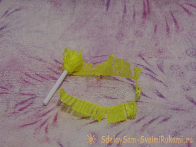 Ободка с полевыми цветами