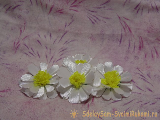 Ободка с полевыми цветами