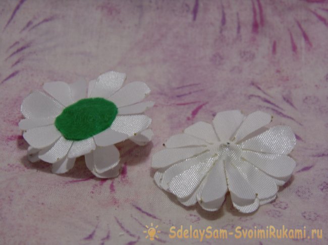 Ободка с полевыми цветами