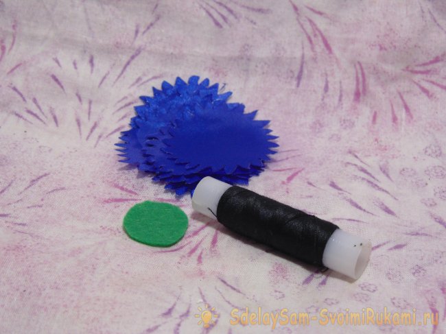 Ободка с полевыми цветами