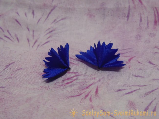 Ободка с полевыми цветами