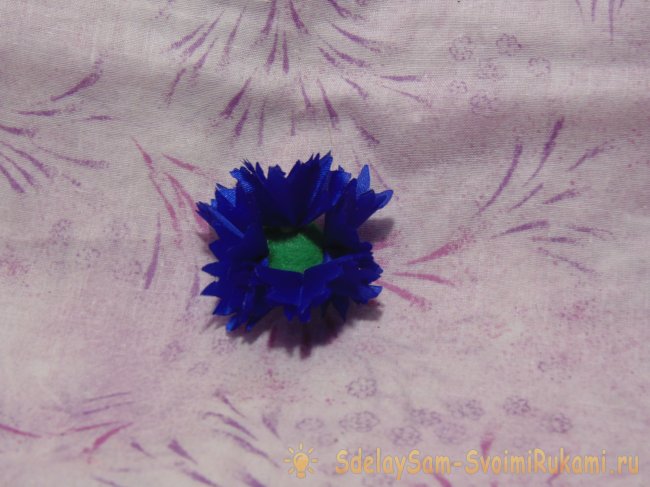 Ободка с полевыми цветами