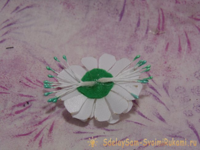 Ободка с полевыми цветами