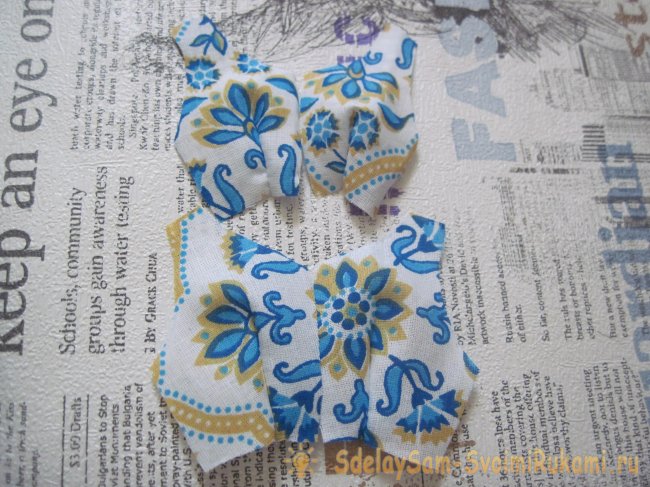 Сарафана с воротником для куклы