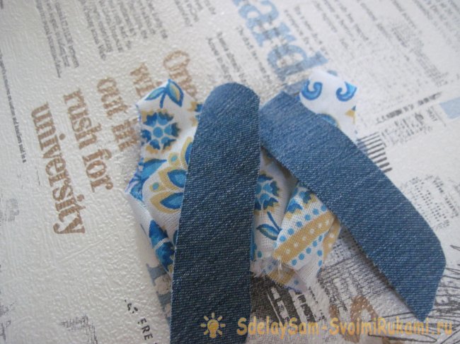 Сарафана с воротником для куклы