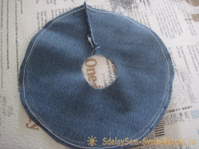 Сарафана с воротником для куклы