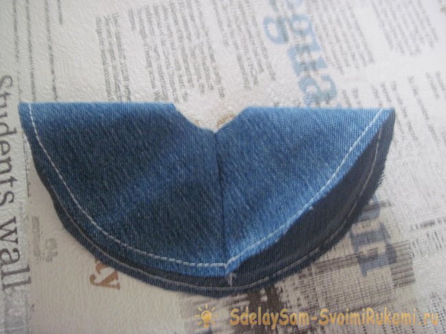 Сарафана с воротником для куклы