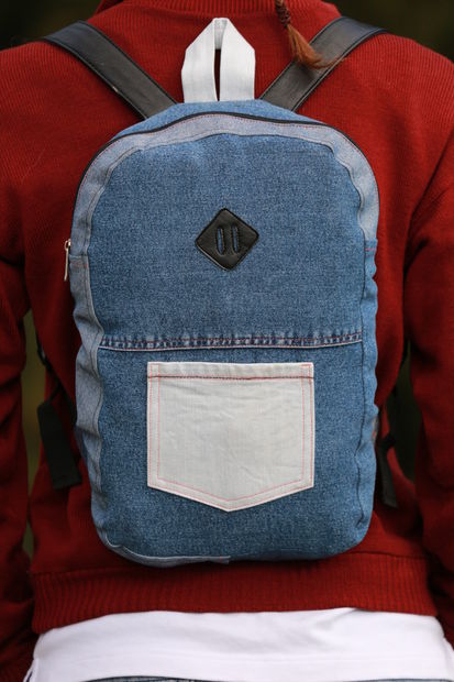 Рюкзак из джинсов своими руками (79 фото): выкройки и мастер-класс, как сшить своими руками