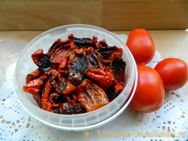 Вяленые помидоры на зиму