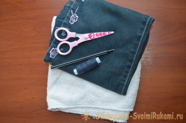 Что можно сделать из старых джинсов