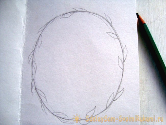 Нарисованная милая открытка своими руками