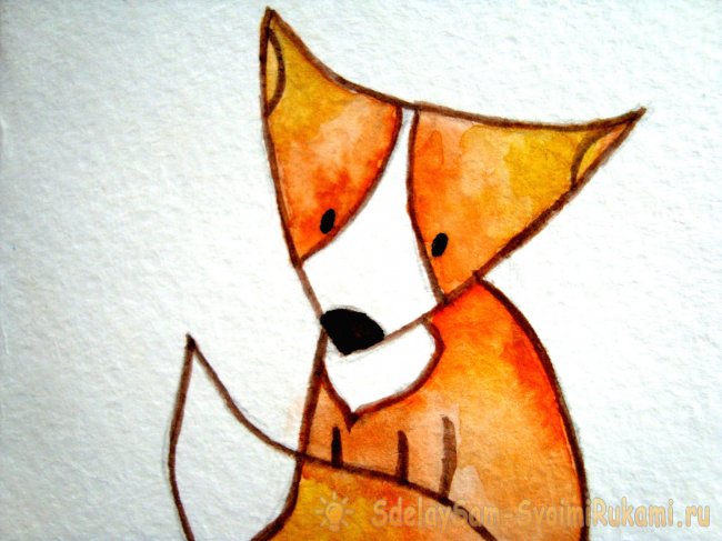 Нарисованная милая открытка своими руками