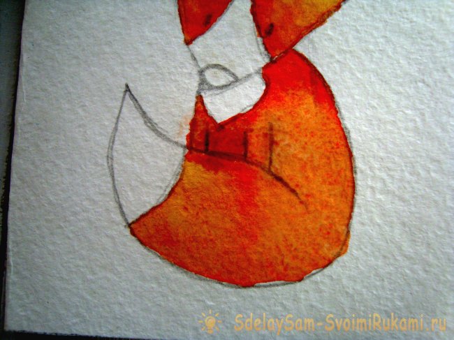 Нарисованная милая открытка своими руками