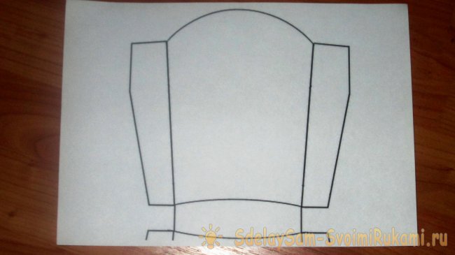 Картошка фри в бумажном конверте