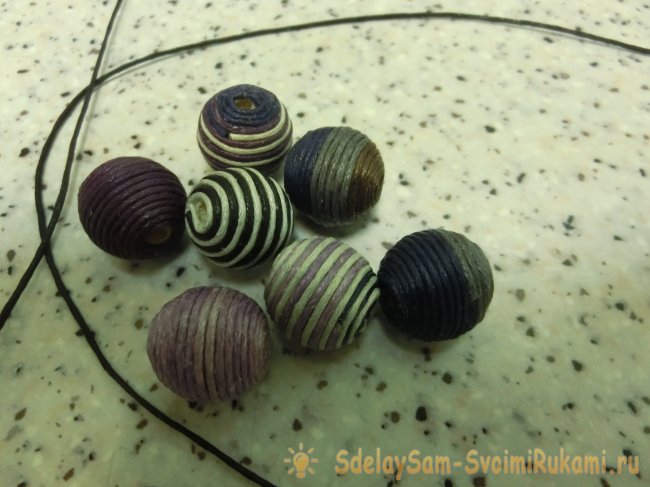 Бусы ручной работы