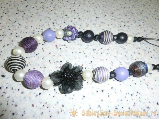 Бусы ручной работы
