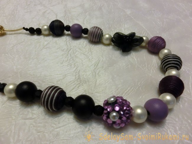 Бусы ручной работы