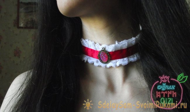 Кружевной чокер
