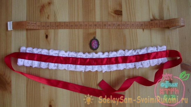 Кружевной чокер