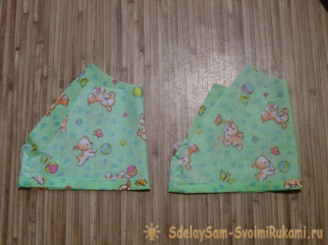 Шьём летнюю блузку для малышки своими руками