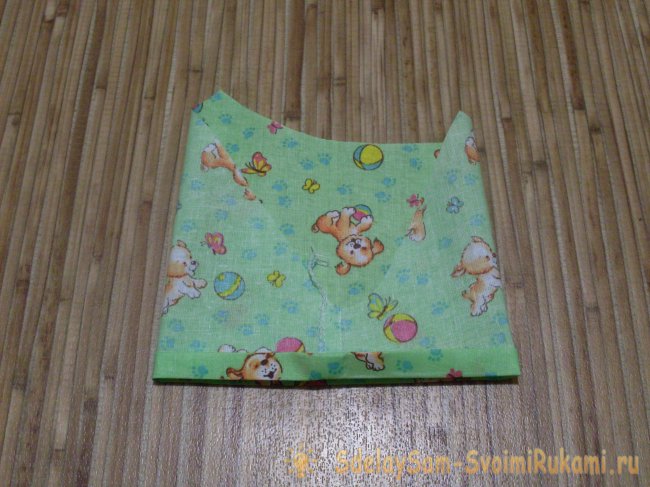 Шьём летнюю блузку для малышки своими руками