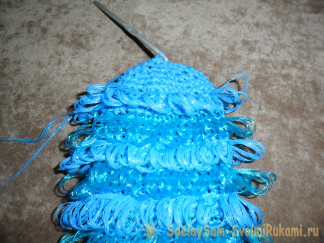 Мастер-класс по вязанию мочалки из полипропиленовых нитей