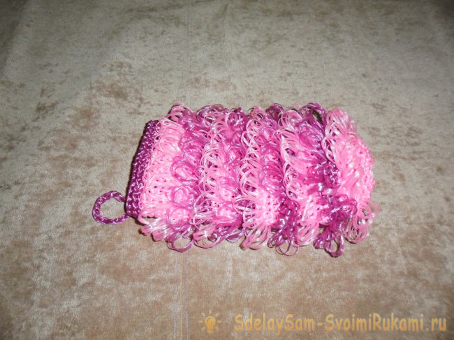 Мастер-класс по вязанию мочалки из полипропиленовых нитей