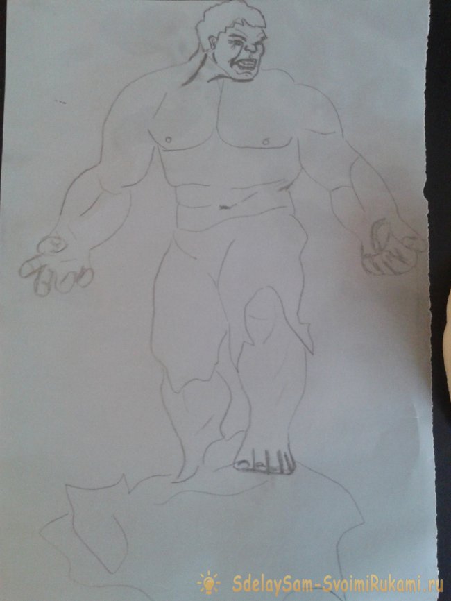 Крючок для одежды Халк