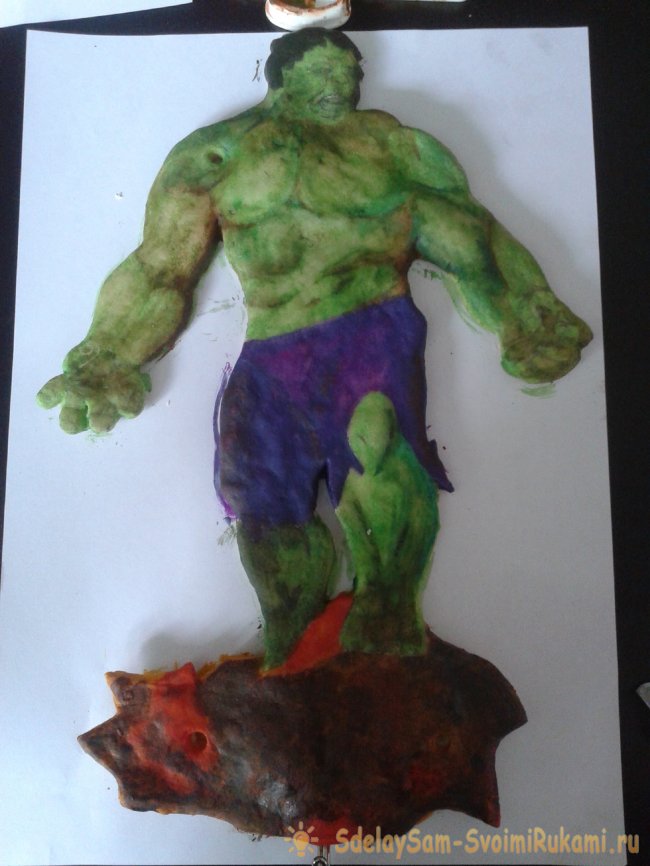 Крючок для одежды Халк