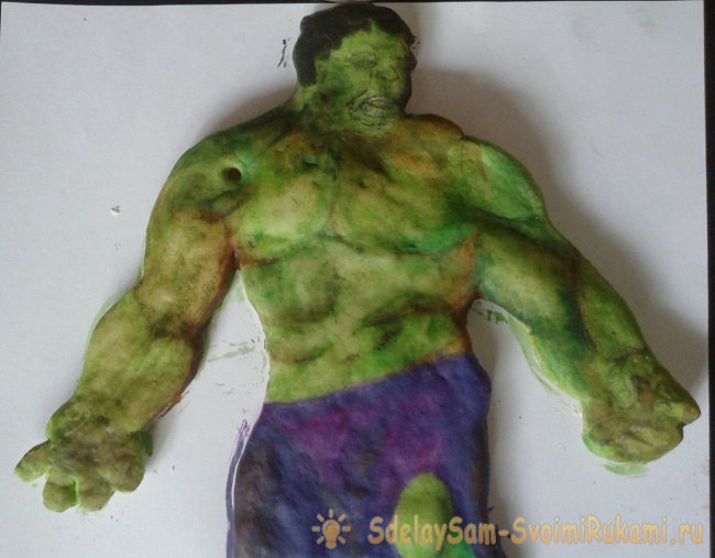 Крючок для одежды Халк