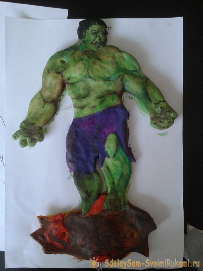 Крючок для одежды Халк