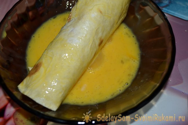 Сосиски в лаваше за 5 минут