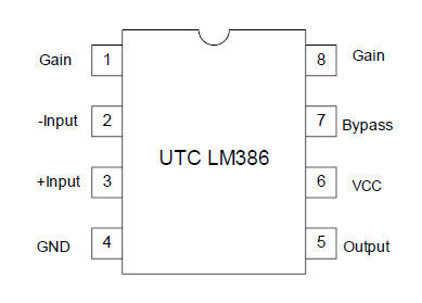 Lm386 усилитель схема