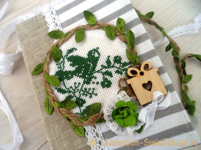 Красивый блокнот ручной работы