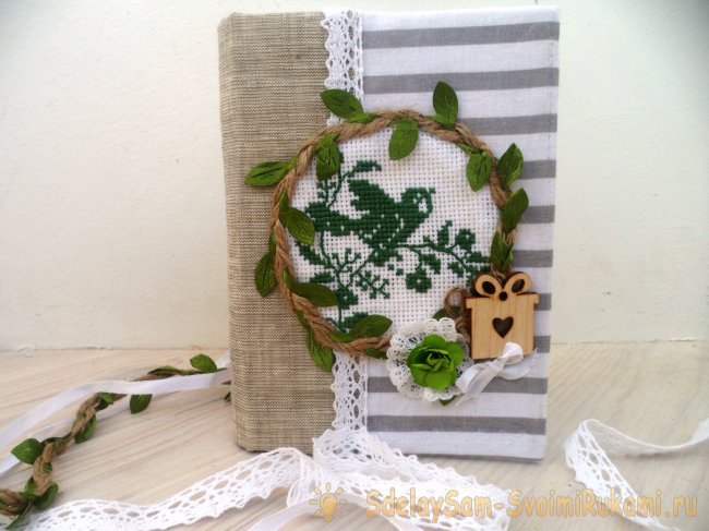 Красивый блокнот ручной работы