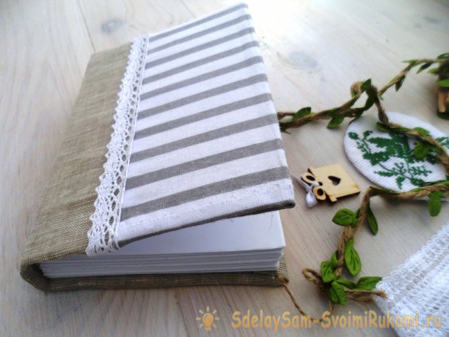 Красивый блокнот ручной работы
