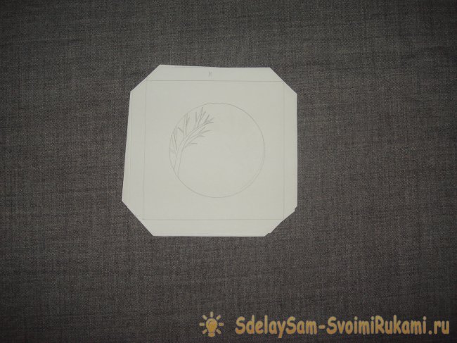 Туннель-куб Зимний пейзаж